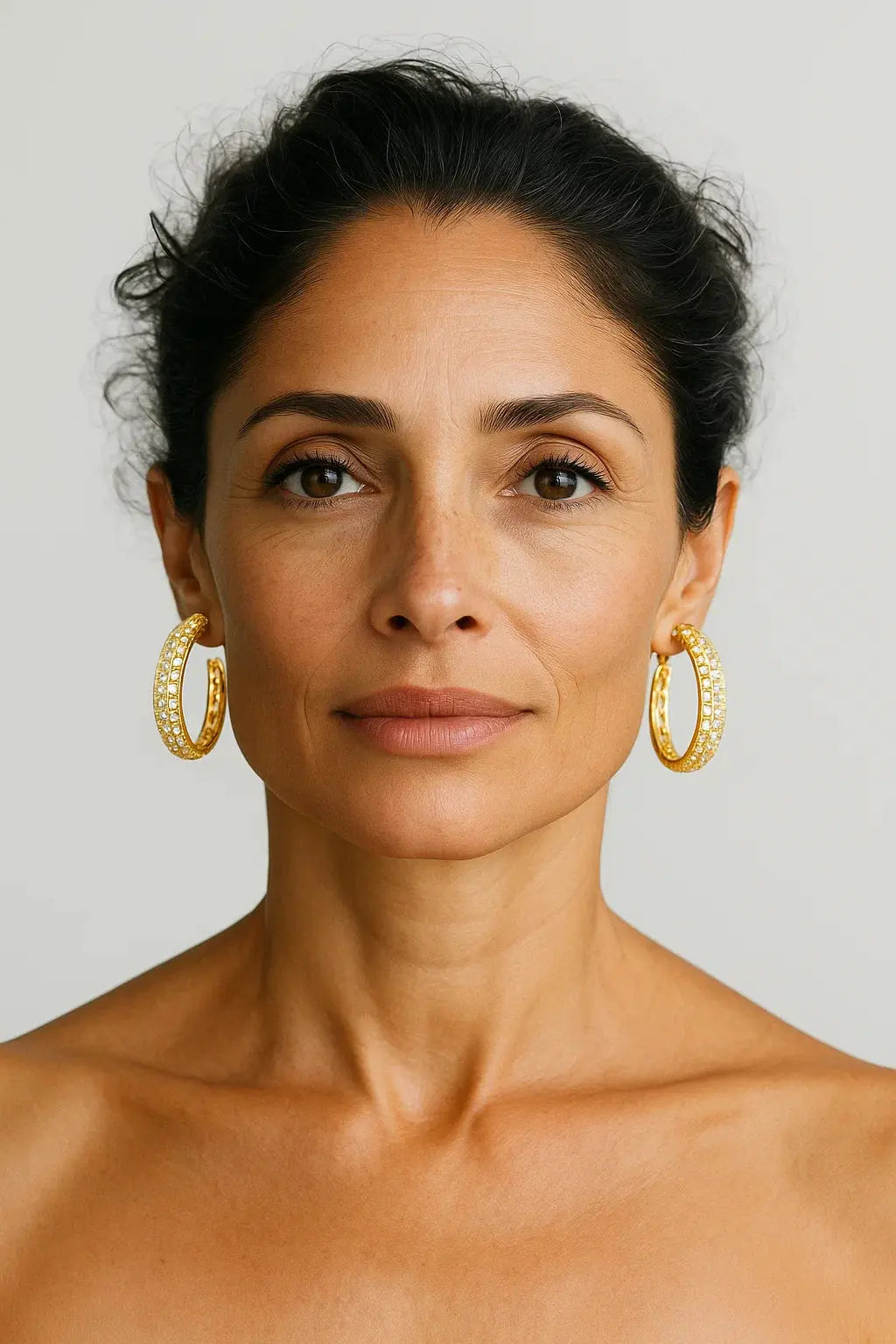 YRSA Earring Plaquées Or 14K-1